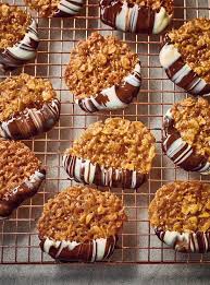 Nadiya Hussain Ginger Almond Florentines Recipe Bbc2 Nadiya Bakes Recipe In 2020 Florentines Recipe Baking Nadiya Hussain