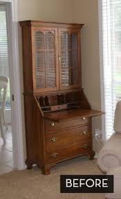 I just love pieces like this that are timeless and functional. Secretary Desk With Hutch