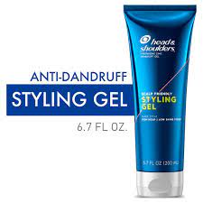 Some forms of hair gel include temporary hair coloring for the hair, including variants in unnatural colors hair gel. Head And Shoulders Mens Dandruff Styling Hair Gel High Hold 6 7 Fl Oz Walmart Com Walmart Com