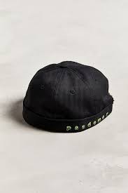 Pas De Mer Roll Hat Rolled Cuff Hats Embroidered