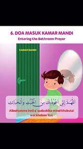 Doa Masuk Kamar Mandi Doa Kekuatan Doa Perawatan Anak