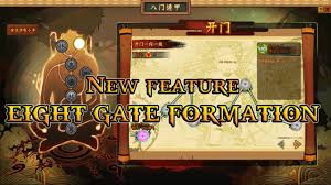 Anime Ninja New Feature Eight Gate Formation Naruto Game Browser Online Games Naruto Games Anime Ninja Naruto