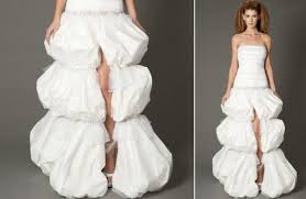 The wedding dress you wear on your wedding is one of the most important decisions in a woman's life. Bad And Ugly Wedding Dresses From The Past