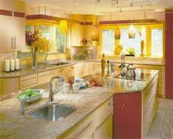 Yellow is also a popular color in the living room curtains giving it an elegant, bright, warm and comfortable look to it. Yellow Kitchen Colors 22 Bright Modern Kitchen Design And Decorating Ideas
