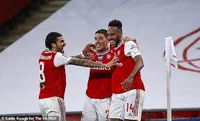 (dt player ratings)thank you to box park wembley for hosting aftv for tonight's watch along!aftv supports black lives matter. Arsenal 2 0 Manchester City Player Ratings Luiz And Aubameyang Shine In Fa Cup Semi Final Daily Mail Online
