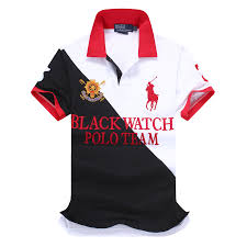 Black And Red Ralph Lauren Polo Shirt Ralph Lauren Man Custom Fit Black Watch Polo Shirt Team Crest Red Polo Shirt Design Ralph Lauren Polo Shirts Polo Outfit Men