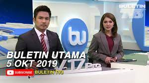 Terkini dari dalam negara, perkembangan, dan ekonomi tepat 8 malam, setiap hari. Buletin Utama 2019 Sabtu 5 Oktober Youtube