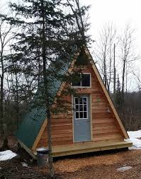 Plans are suitable for submitting to your local building department. 14x14 A Frame Tiny Cabin Built From One Of Lamar Alexander S Plans