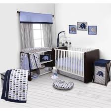 Also set sale alerts and shop exclusive offers only on shopstyle. Bacati Elephants 10 Piece Crib Bedding Set Blue Gray Walmart Com Walmart Com