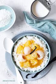 Kokos Milchreis Rezept Mit Ananas Lychees Und Vanille Milchreis Rezept Lebensmittel Essen Und Rezepte