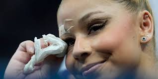 Brazilian gymnast Flavia Saraiva helps team win bronze after suffering eye  injury during warmups