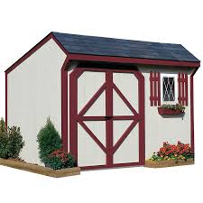 Interested in building a heartland shed, but not sure if you have enough skills to build it yourself? Backyard Organizer 10 Ft X 8 Ft Wood Storage Shed In The Wood Storage Sheds Department At Lowes Com