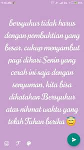 Lagu pembangkit semangat di pagi hari. Kata Ucapan Hari Senin Terbaru Untuk Caption Dan Status Kosngosan