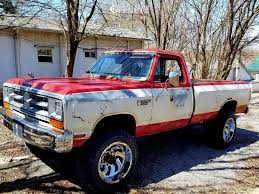 Image result for Graphic Red 1986 Dodge Truck