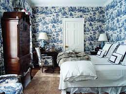 Bob Vila Radio Vintage Wallpaper Wallpaper Design For Bedroom Blue White Decor White Rooms