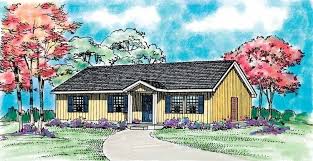 Ranch Style House Plan 3 Beds 2 Baths 1130 Sq Ft Plan 72 336 Ranch Style House Plans Cottage House Designs Cottage House Plans
