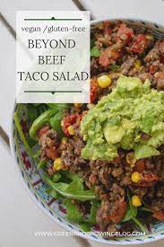 If You Re Looking For A Healthy Vegan Salad Recipe You Re Going To Love This Homemade Beyond Beef Beyond Beef Recipes Vegan Salad Recipes Healthy Beef Recipes