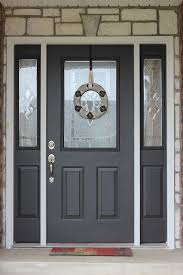 Front Door Paint Colors Want A Quick Makeover Paint Your Front Door A Different Color Her Painted Exterior Doors Painted Front Doors Gray Front Door Colors