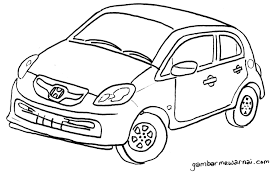 Kalian berada di halaman yang tepat. Gambar Honda Brio Satya Untuk Mewarnai Buku Mewarnai Sketsa Sketsa Produk