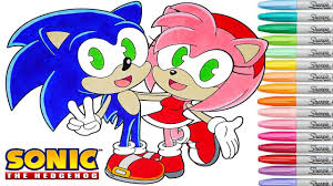 Search through 623,989 free printable colorings at. Sonic The Hedgehog Coloring Book Pages Amy Rose Sega Genesis Playstation Rainbow Splash Youtube