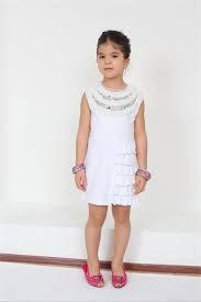 Robe Fille Blanche Acheter Le Produit Robe Fille Blanche Sur Globalpiyasa Com
