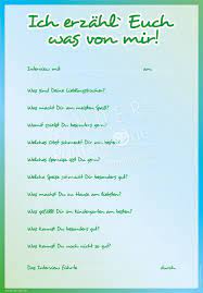 Diese schlanke und einfache vorlage ist in vier teile unterteilt: Kindergarten Portfolio Vorlagen Ich Erzahl Euch Was Von Mir Interview