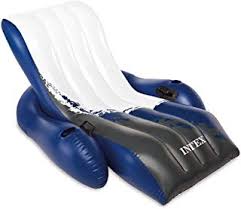 Amazon Com Floaties Inflatable Pool Chair Inflatable Chair Leather Chair Makeover