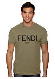 Fendi Tshirt Army Green Fendi Inspired Tee Xs 3xl Usa T Shirt Fendi Mens Tshirts