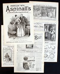Illustrated London News: Advertising Bundle #8 (5 pages) - Prints by Various Artists: (1889) Art&nbsp;/&nbsp;Print&nbsp;/&nbsp;Poster | Print Matters