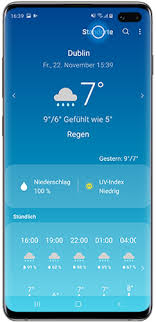 Wie wird das wetter heute? Das Wetter Widget Auf Dem Startbildschirm Zeigt Den Falschen Standort An Was Kann Ich Tun Samsung Schweiz