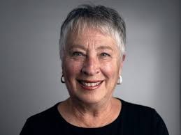 Gail Thomas reading at Belding Memorial Library