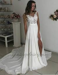 170cm groß und trage im normalfall kleidergröße 36/38. Neu Chiffon Strand Brautkleid Tattoo Spitze Corsage Schleppe Ivory Transparent Kleidung Accessoires Brautkleider