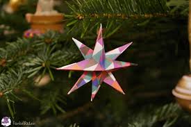 Weihnachtsbaumschmuck selber aus papier zu basteln, ist eine gute unsere anleitungen für weihnachtsbaumschmuck aus papier sind auf jeden fall auch mit kindern ganz einfach zu machen. Anleitung Einfache 3d Sterne Aus Papier Basteln Mit Kindern Diy