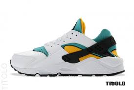 Huaraches are not made in half sizes. Nike Air Huarache Og White Sport Turquoise University Gold Sneakernews Com