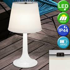 Globo 33001 Solar Tischleuchte Kunststoff Weiss 1xsmd Led Gunstig