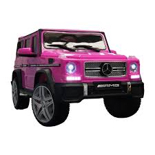 Mercedes G65 12v Pink Play Outdoor Backyard Park Maisonette Toy Cars For Kids Kids Ride On Ride On Toys