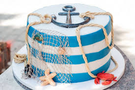 Maritime Torte Anleitung Motivtorte Was Esse Ich Heute Seemannstorte Ozean Kuchen Bootkuchen
