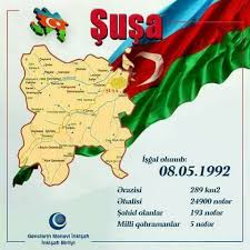 Azerbaycan ordusu, ermenistan işgalinden kurtarılan şuşa kentinin ilk görüntülerini yayınladı. Qarabag Sehidleri Azerbaycan Qarabag Susa Facebook