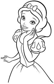 You can even upload the pages to your website so others can download them and join in the fun. Snow White Disney Coloring Pages Disney Princess Coloring Pages Snow White Coloring Pages