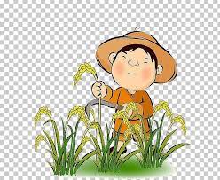 Farmer Rice Agriculture Harvest Png Artwork Child Collection Computer Icons Crop Png Computer Icon Comic Art