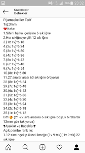 Ucretsiz Tarifler Adli Kullanicinin Amigurumi Pijamali Maskeliler Panosundaki Pin Orgu