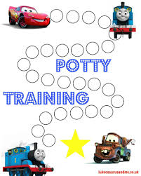 Free Printable Thomas And Cars Potty Training Chart Potty