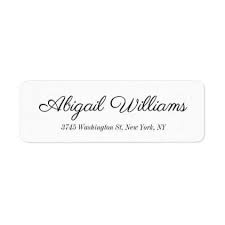 Black And White Label Ideas Classical Elegant Handwriting Script White Label Zazzle Com Cosmetologist Gifts Script Elegant