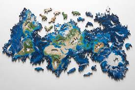 Puzzles can help kids develop fine motor skills while they exercise critical and logical thinking muscles. An Infinity Earth Puzzle With No Edges Or Fixed Shape 12 Photos Twistedsifter