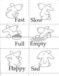 Abc for dot marker coloring pages free printable coloring pages for preschoolers welcome preschool teachers and parents, it's time to color the dot. Opposites Coloring Page Coloring Home