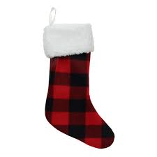 Inspire your home · holiday gifts · shop the globe Red And Black Plaid Christmas Stocking Red Plaid Christmas Stocking Christmas Stocking Plaid Christmas Stocking Stockings Home Living Efp Osteology Org