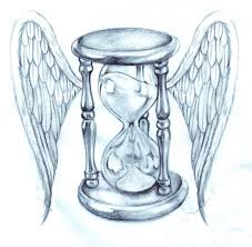 Hourglass W Wings Hourglass Drawing Hourglass Tattoo Hour Glass Tattoo Design