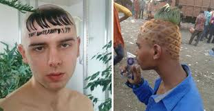 To take a look at mccain's best, weirdest and craziest hairstyles, plus a few that left us speechless,. Funny Weird Hairstyle People Fun Images Mojly Weird Haircuts Feat Mojly