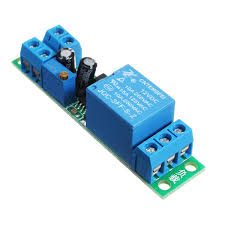12v constant power behind the relay is a backup auxiliary power supply. Buy Dc 12v Switch Relay Module W Adjustable 0 25 Sec Delay Robu In