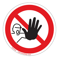 Symbol Meaning No Access For Unauthorized Persons No Access Restricted Access No Entry Do Not Enter Clarionsafety Safety Signs Unauthorizedpersonnel Work